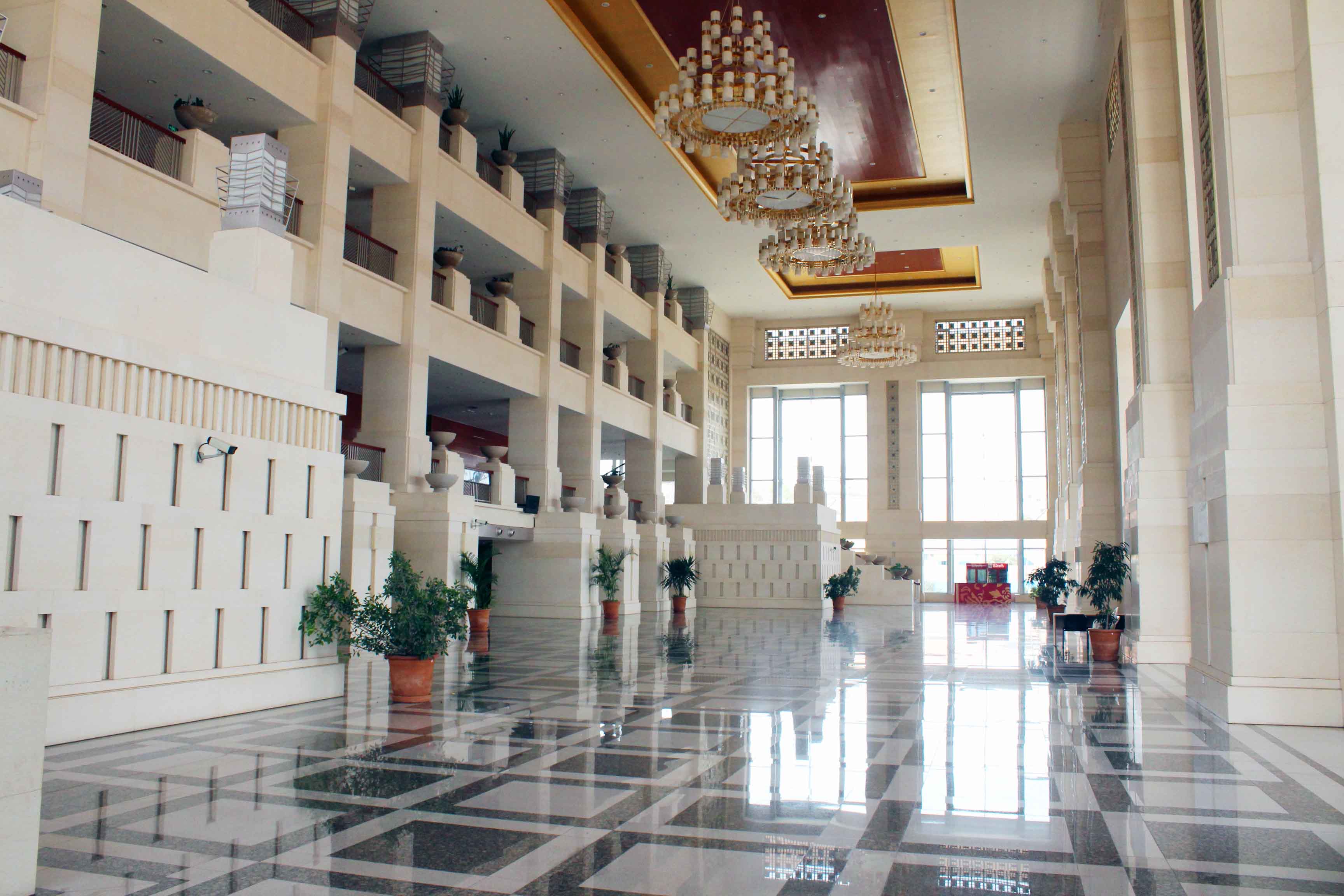 Le hall 